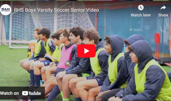 Boys Varsity Soccer Senior Video