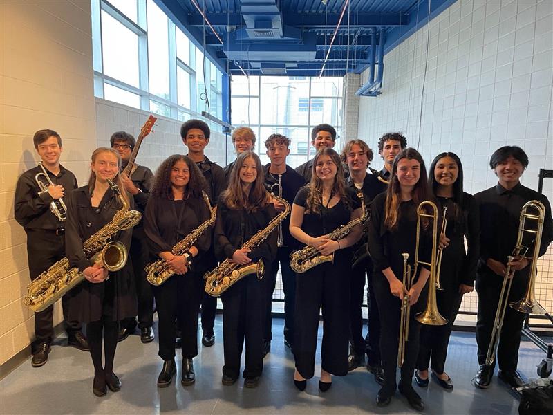 RHS Jazz I competed well at the NJAJE Region II State Jazz Finals, held at Princeton High School on Saturday, April 27. 