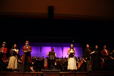 RHS Choir stages a concert version of Les Misérables, on May 23, 2024, in the high school auditorium.