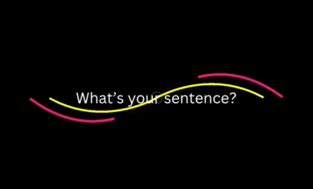 What's Your Sentence? The One Sentence Project