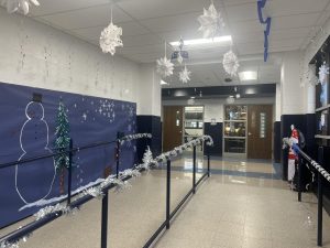 Students decorated the 180s breezeway at RHS for the high school's upcoming Winter Week, from Dec. 16 to Dec. 23. 
