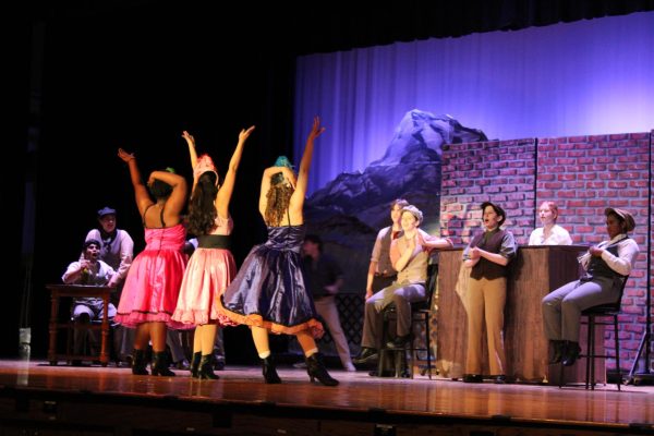 RHS performs a sensory-friendly rendition of the fall play, "The Unsinkable Molly Brown," in the auditorium on Wednesday, Nov. 13.