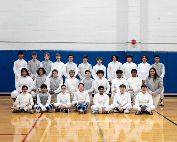 The 2024-2025 Randolph Boys Fencing Team. 