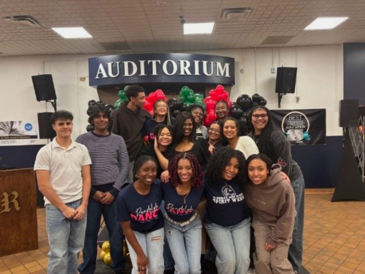 "A Night at the Apollo" performers and BSU members strike a pose after the show on Friday, Feb. 21, 2025. 