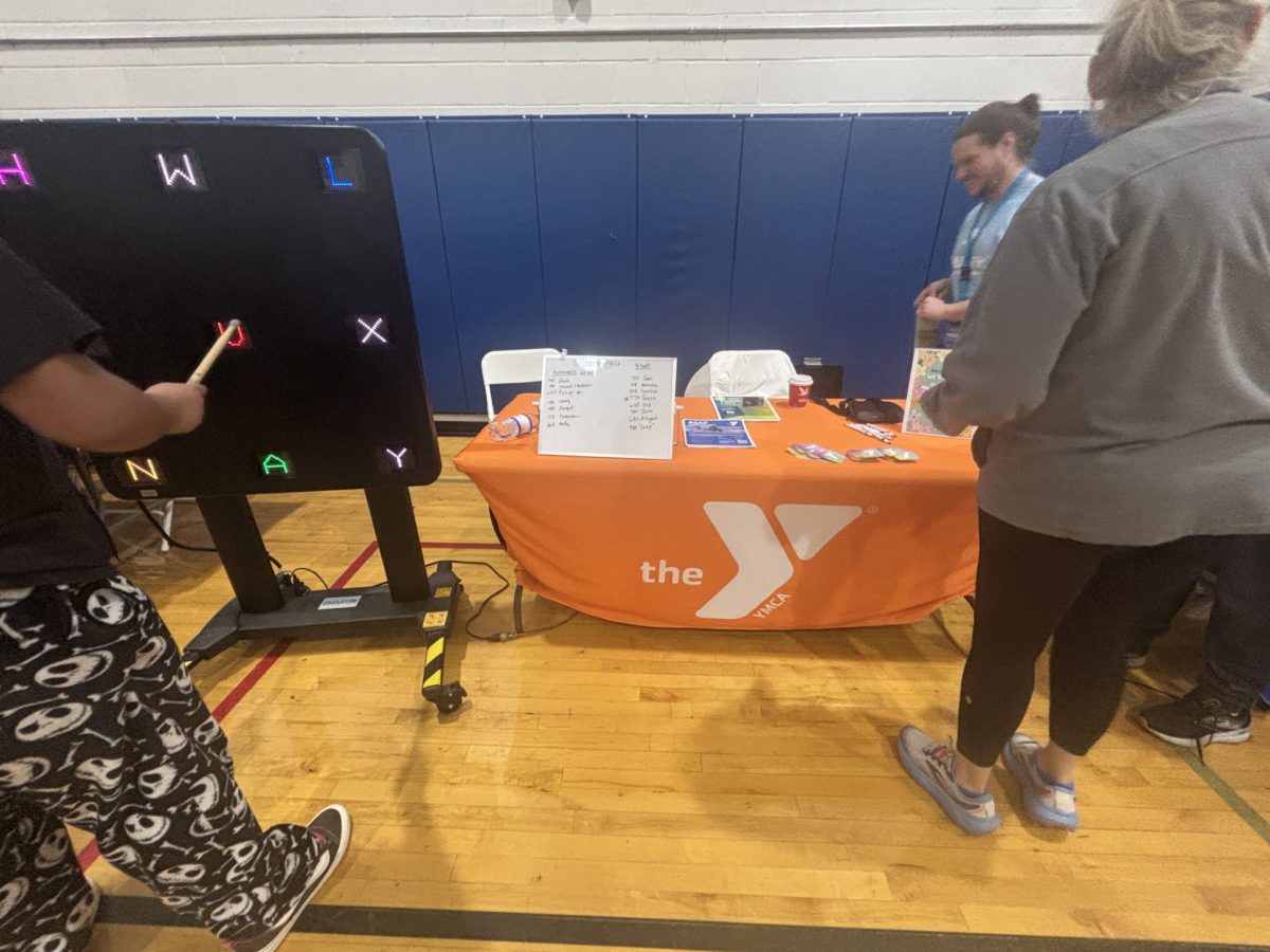 Representatives from the Y talked about their SMARTfit program, which helps students stay active, at the fourth annual Wellness Fair, on Friday, April 4, 2025. 