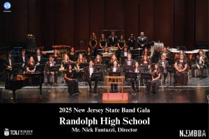 RHS Wind Ensemble Gives 21st By-Invitation-Only Performance at New Jersey State Gala