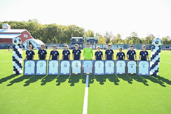 Randolph Boys Soccer Celebrates Senior Night with 2-0 Win Over Chatham