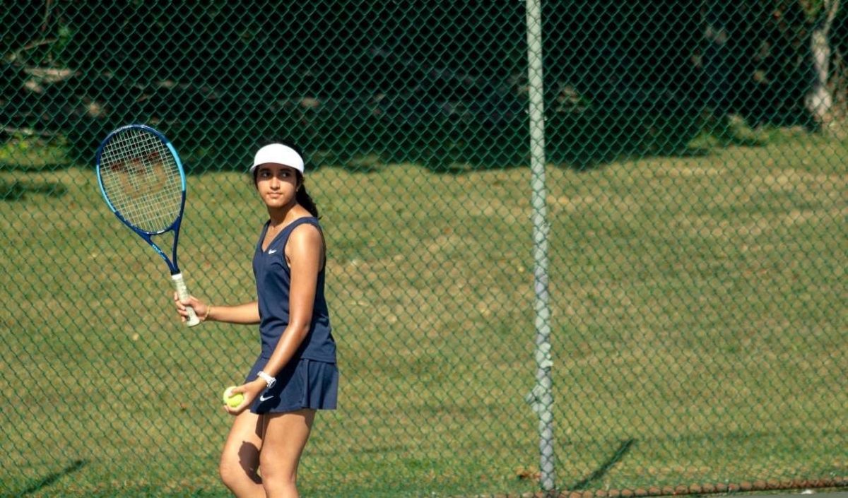 Randolph Girls Tennis, shown here during a match against Montville on Thursday, Sept 4, currently has a 3-3 early-season record. The team faces Mountain Lakes next, on Wednesday, Sept. 10.