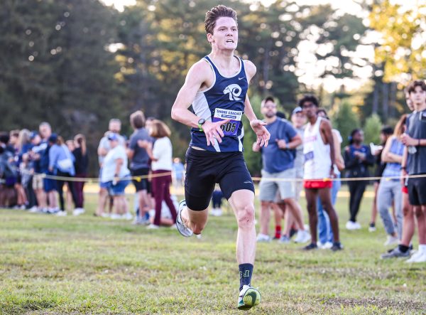 Senior Kennan Byers races in the Battle @ Ocean County Park on Friday, Sept. 12, 2025.