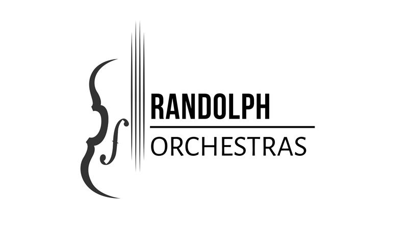 The new logo for the Randolph Orchestra program, designed by junior Grace Kellett.
