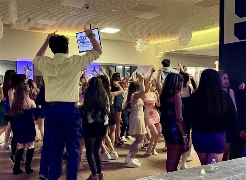 RHS students dance the night away at the Snow Ball, held in the high school Commons on Friday, Feb. 6, 2026. 