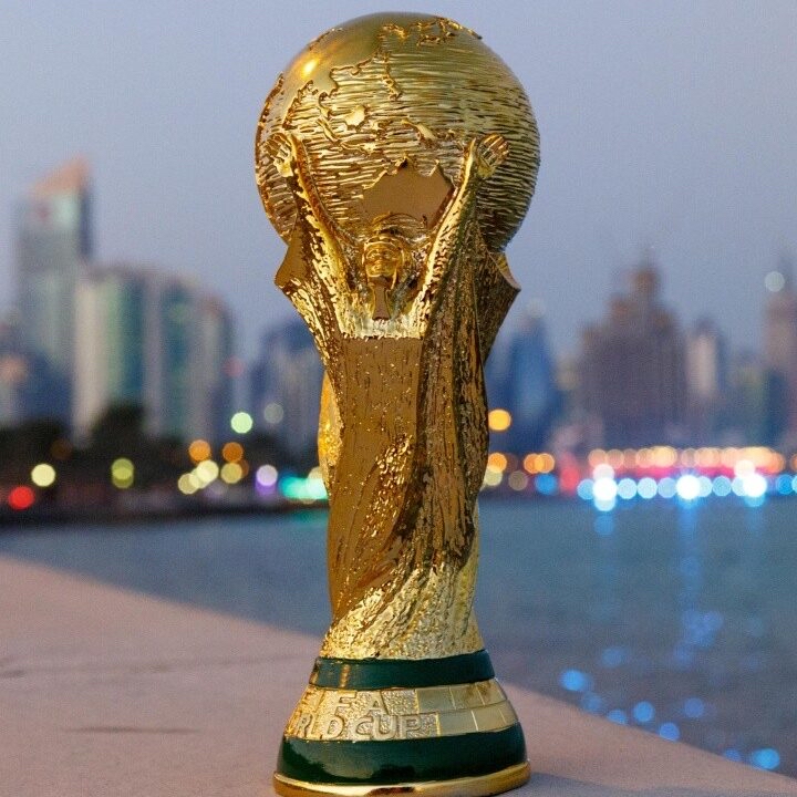 The 2026 Fifa World Cup tournament kicks off on June 11 at 3 p.m. The final will take place on July 19 at MetLife Stadium in New Jersey, where the winning team will take home the coveted trophy (pictured).