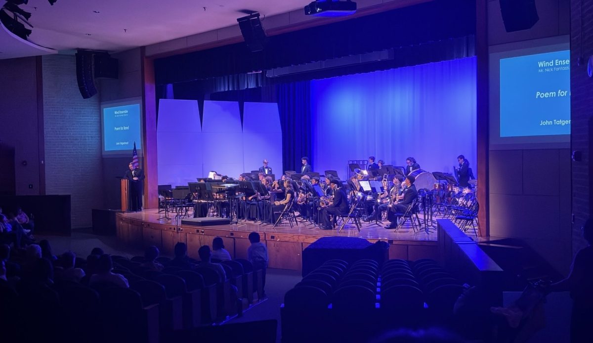 RHS student musicians perform in the Spring Band concert on Tuesday, May 19, 2026.
